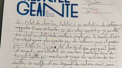 La dictée de Jérôme Attal
