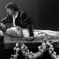 " Roméo et Juliette " de Shakespeare au Lyceum de Londres en 1895