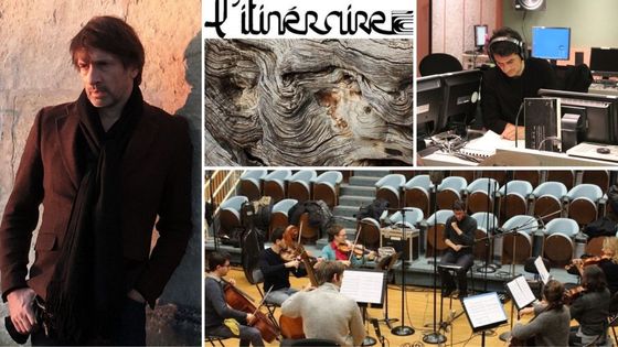 Robert Piéchaud, L'Itinéraire et Raffi Kevorkian, directeur artistique de l'enregistrement - Robert Piéchaud