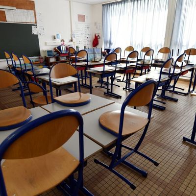 Une classe d'une école élémentaire à Villers-lès-Nancy, le 12 mai 2020.
