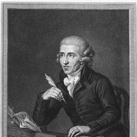 Portrait de Franz Joseph Haydn (Rohrau, 1732-Vienna, 1809). Paris, Bibliothèque Nationale De France.