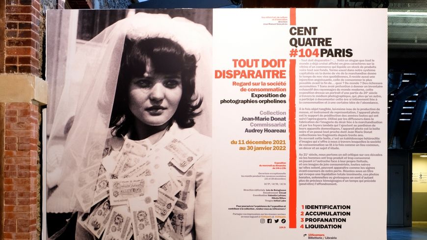 TOUT DOIT DISPARAITRE Collection Jean-Marie Donat / Curator Audrey Hoareau, au Centquatre-Paris