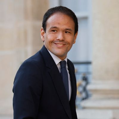 Cédric O à la présentation du plan d'investissement "France 2030" lle 12 octobre 2021 à l'Elysée.