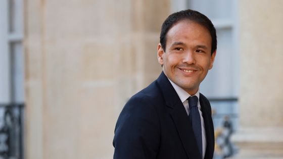 Cédric O à la présentation du plan d'investissement "France 2030" lle 12 octobre 2021 à l'Elysée. ©AFP - LUDOVIC MARIN