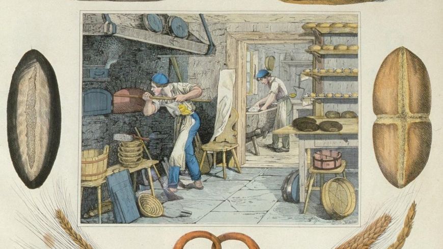 Le métier de boulanger, en 1847.
