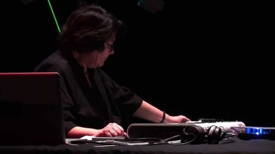 Christine Groult au festival Présences Electronique 2014 - Veronique Mouysset