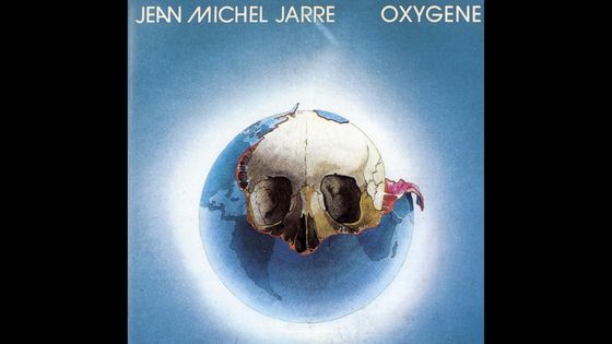 Pochette de l'album Oxygène (1976) de Jean-Michel Jarre - Jean-Michel Jarre / Disque Motors