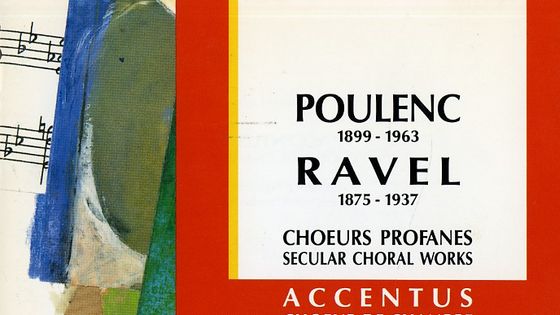 Poulenc et Ravel : Choeurs profanes, le premier disque de l'ensemble Accentus - Label Disques Pierre Vernay