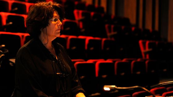 Christine Groult en répétition pour un concert GRM - Didier Allard
