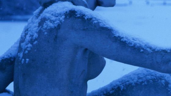 Statue sous la neige à Hyde Park ©Getty - Moritz Steiger