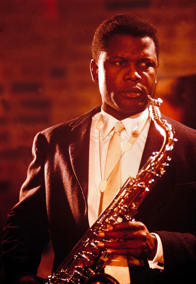 Sidney Poitier, in 1961 in the film