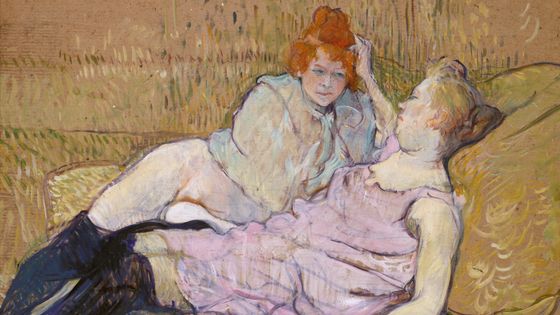 Le Sofa d'Henri de Toulouse-Lautrec, 1894-1896, Metropolitan Museum of Art, New York ©Getty - Heritage Art / Heritage Images