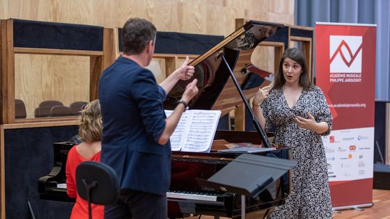Cette semaine, les Jeunes Talents de l’Académie Musicale Philippe Jaroussky bénéficient de leur deux - Valérie Lanata