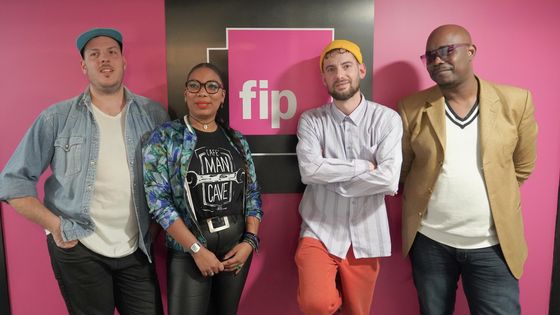 Dowdelin le 24 janvier au Studio FIP ©Radio France - Israel Solórzano
