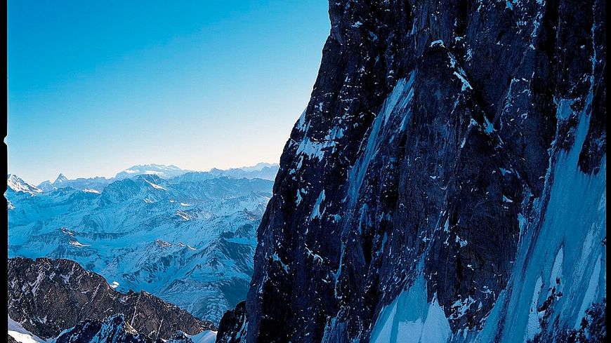 La face Nord des Grandes Jorasses