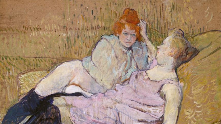 Le Sofa d'Henri de Toulouse-Lautrec, 1894-1896 (Metropolitan Museum of Art, New York)