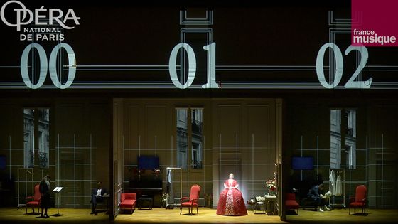 Scène de plateau des Noces de Figaro de Mozart - Vincent Pontet / OnP
