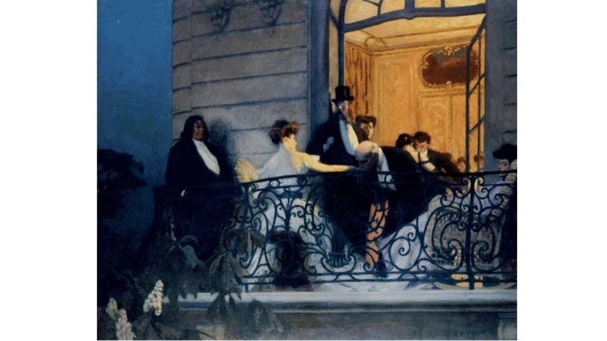 René-Xavier Prinet, Le Balcon, 1905-1906