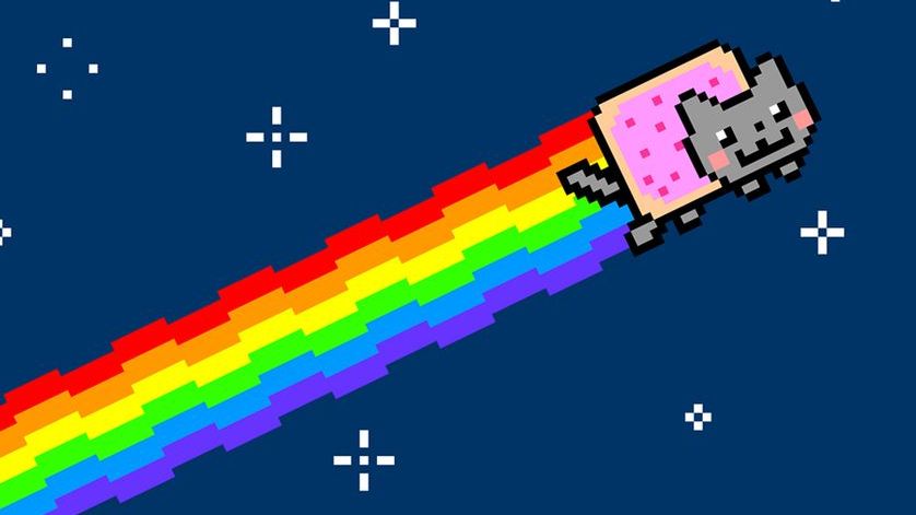 Le célèbre GIF "Nyan Cat".