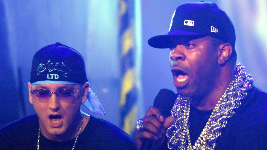 Eminem et Busta Rhymes au 6th Annual BET Awards (M. Caulfield) ©Getty