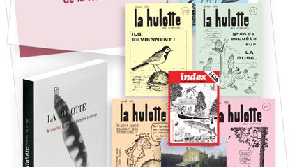 Coffret des n° 1 à 5 de "La Hulotte" réédités à l'occasion de la parution du centième numéro - La Hulotte