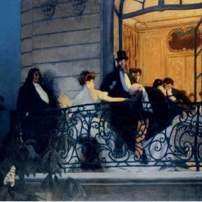 René-Xavier Prinet, Le Balcon, 1905-1906