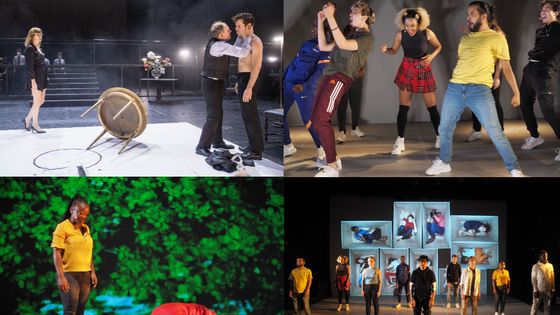 1 : Tartuffe de Ivo Van Hove // 1,3,4 : Incandescances d'Ahmed Madani - Jan Versweyveld // François-Louis Athénas
