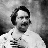 Honore de Balzac (1799-1850) daguerrotype, c. 1845, photo Louis Auguste Bisson