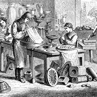 Atelier de céramique, illustration