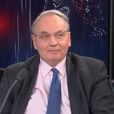 Jean-Louis Bourlanges, président de la commission des Affaires étrangères à l'Assemblée nationale, le 7 février 2022 sur franceinfo.