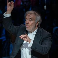 À 68 ans, le chef d'orchestre Valery Gergiev est un fervent soutien et ami de Vladimir Poutine.