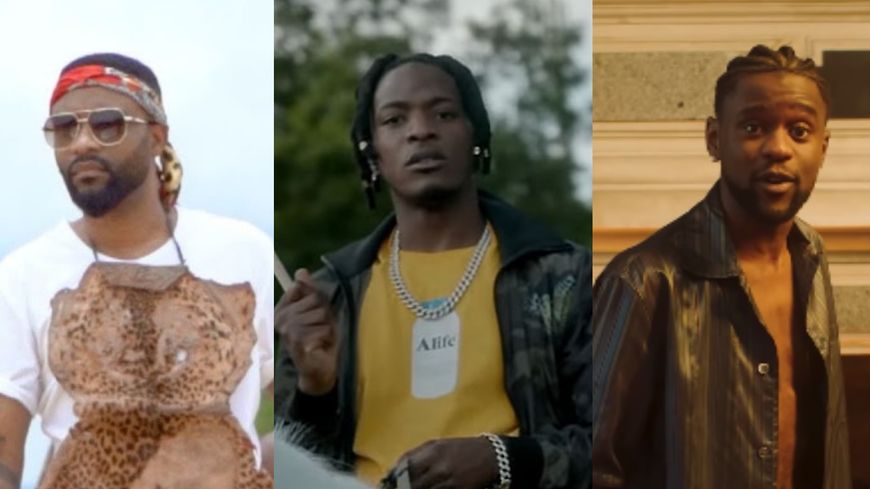Montage - Fally Ipupa (clip "Nzoto"), Niska (clip "Bandit chef"), Guy2bezbar (clip "Ça flingue")