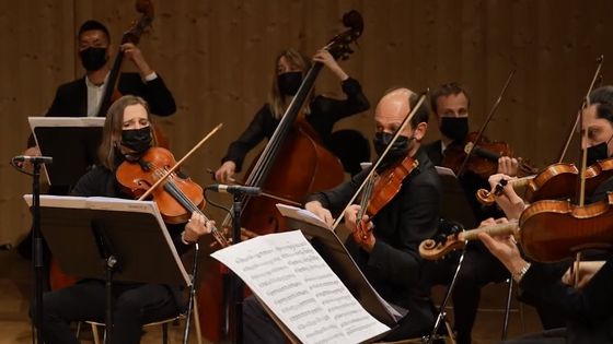 Les musiciens de l'Orchestre des Pays de Savoie