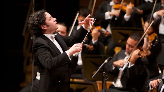 Gustavo Dudamel dirige l'Orchestre symphonique des jeunes du Venezuela Simón Bolívar - Gerardo Gomez