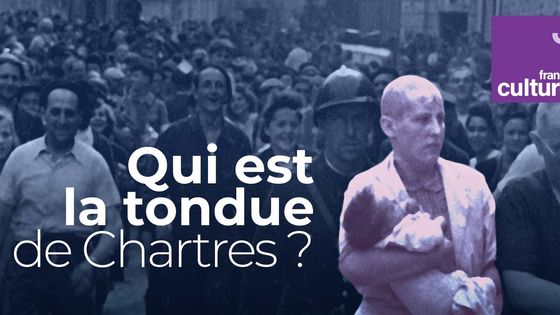 Qui est la tondue de Chartres ? ©Radio France - Robert Capa