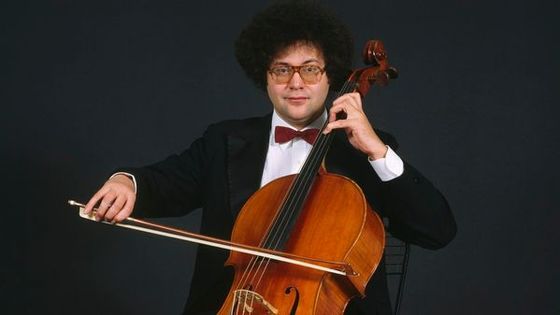Frédéric Lodéon et son violoncelle ©Getty - *