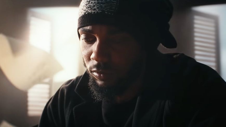 Kendrick Lamar dans le teaser du Superbowl (photo : Pepsi)