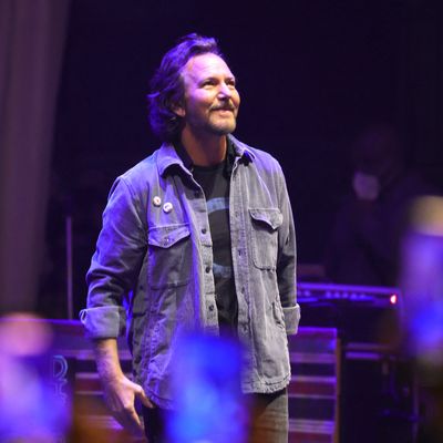 Le musicien, guitariste et chanteur Eddie Vedder