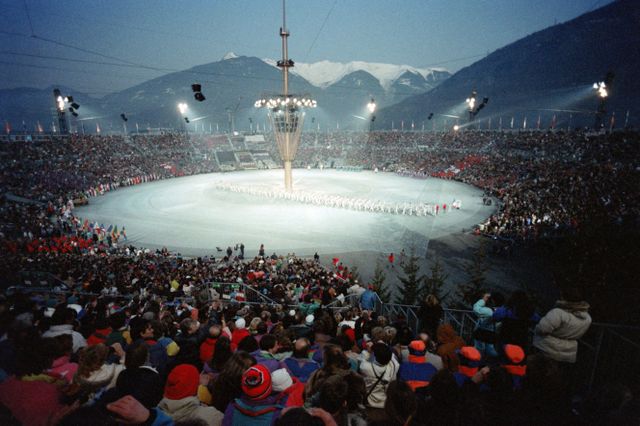 En Images Il Y A 30 Ans A Albertville Philippe Decoufle Revolutionnait La Ceremonie D Ouverture Des Jo