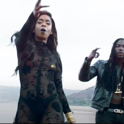JAHYANAI X BAMBY - capture écran du clip WHO MAD AGAIN (crédit : Nine Seven Pictures)