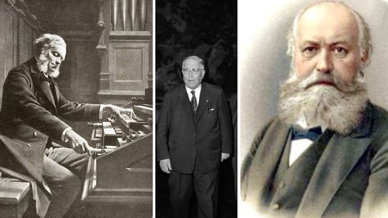 César Franck, Henri Büsser et Charles Gounod