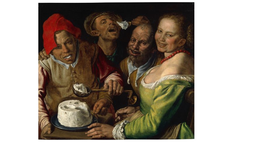 Vincenzo Campi, Les mangeurs de Ricotta, vers 1580