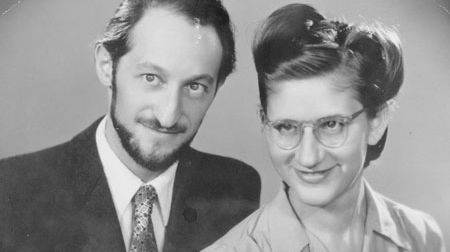 André et Renée Neher en 1947