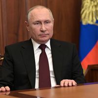 Discours de Vladimir Poutine le 21 février 2022.