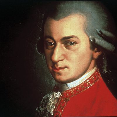 Portrait de Wolfgang Amadeus Mozart (1756-1791), en 1780, peint par Johann Nepomuk della Croce.