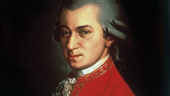 Portrait de Wolfgang Amadeus Mozart (1756-1791), en 1780, peint par Johann Nepomuk della Croce. ©Getty - Universal Images Group