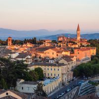 Pérouse dans l'Ombrie en Italie