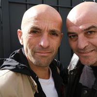 Mouss et Hakim hanteurs du groupe toulousain Zebda en octobre 2021