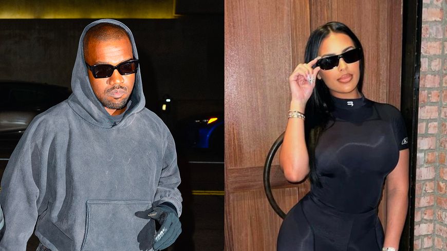 Kanye West s'affiche avec... un sosie de Kim Kardashian - (photo : Getty)