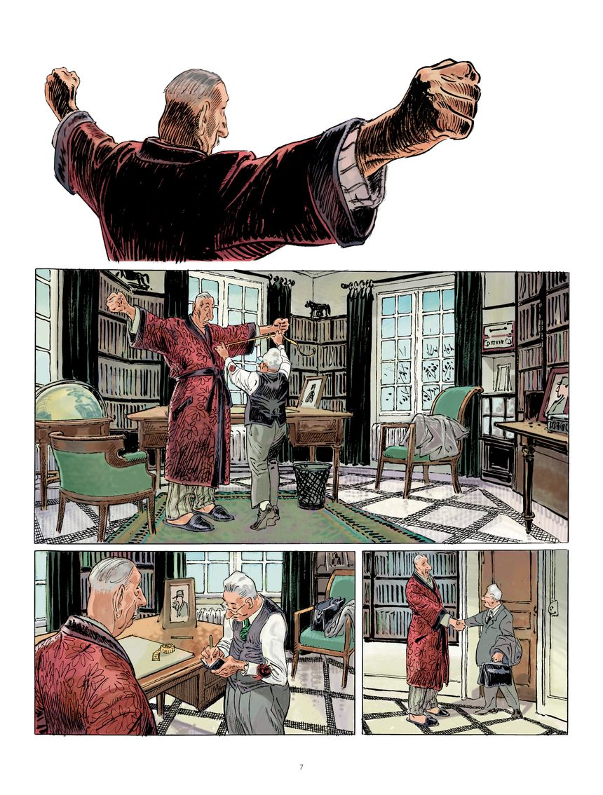 Extrait de la BD "Un général, des généraux"